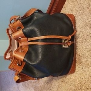 Dooney & Bourke Leather Dillen Pebble Drawstring Bag